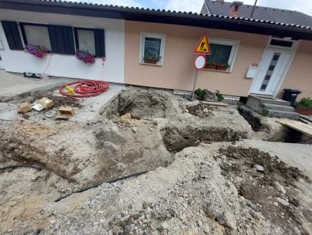 Obnova kanalizacije in vodovoda v naselju Vrhpolje pri Kamniku